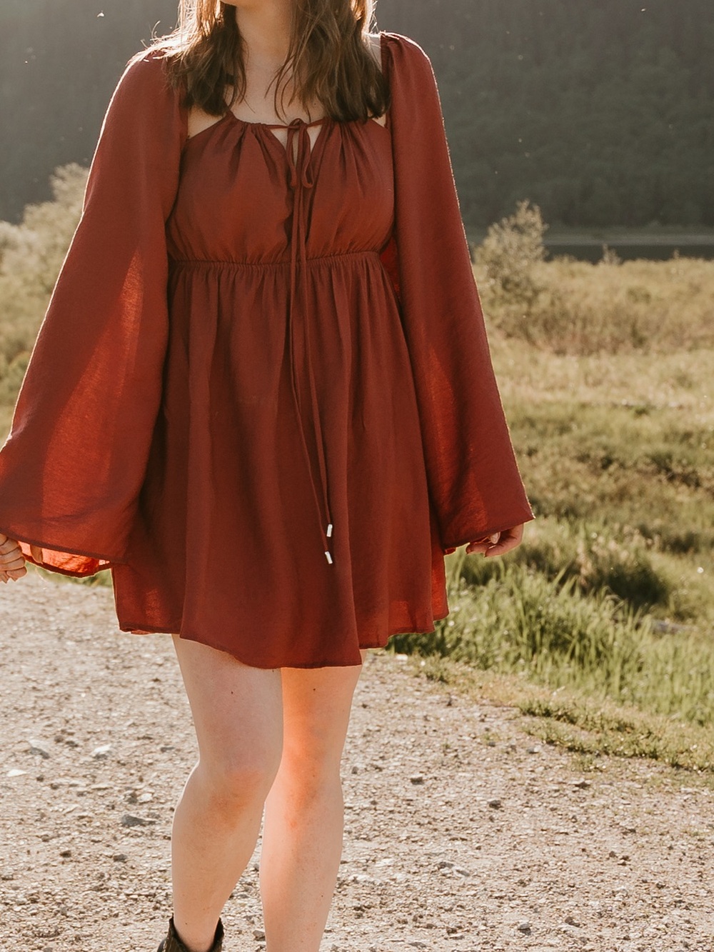 Little Mountain Vancouver Flowy Dress